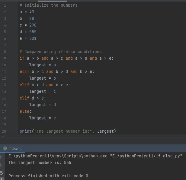 python if-else condition